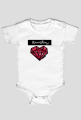Body dziecięce diamond heart
