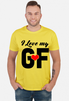 I love my girlfriend koszulka dla par walentynki