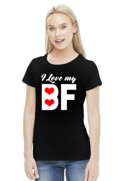 Koszulki dla par I love my BF