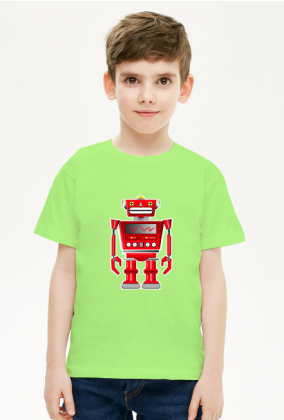 Koszulka z robotem