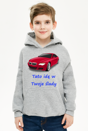 Bluza Tato idę w Twoje Samochód Autobus kierowca