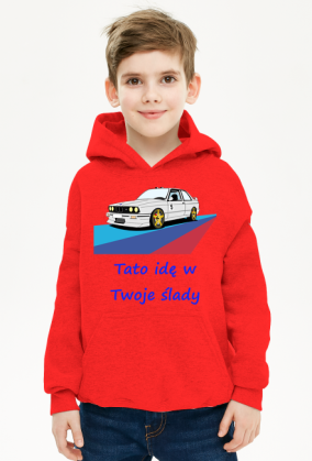 Bluza Tato idę w Twoje Samochód kierowca BMW