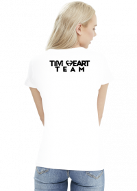 T-Shirt damski z logo TEAM TIM HEART