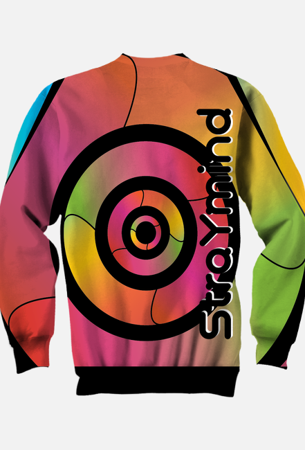 Bluza bez kaptura StraYmind Full Rainbow