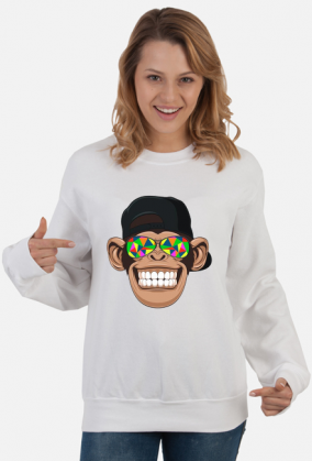 BLUZA MONKEY MUSIC DAMSKA