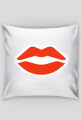 poszewka na poduszkę "usta"