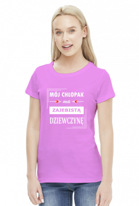 Koszulka zajebistej dziewczyny. WALENTYNKI Koszulka zajebistej dziewczyny. WALENTYNKI