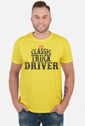 Koszulka męska Classic Truck Driver