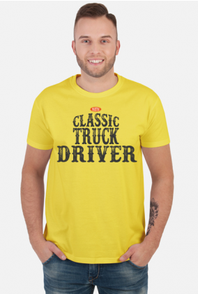 Koszulka męska Classic Truck Driver