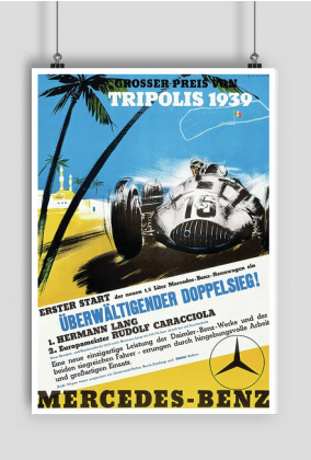 Plakat A1 59x84cm Tripolis 1939 vintage