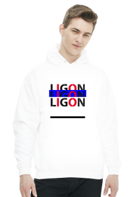 BLUZA LIGON MĘSKA KAPTUR