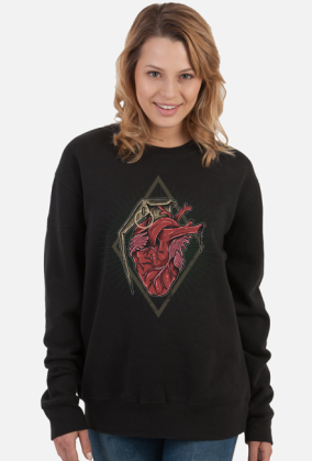 Granat miłości bluza damska