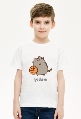 Chłopięcy T-shirt "Pusheen" Wzór 3