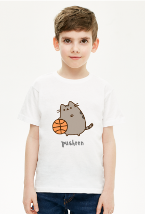 Chłopięcy T-shirt "Pusheen" Wzór 3