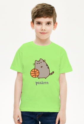 Chłopięcy T-shirt "Pusheen" Wzór 3