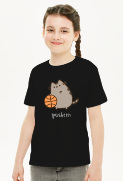 Dziewczęcy T-shirt "Pusheen" Wzór 3
