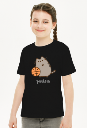 Dziewczęcy T-shirt "Pusheen" Wzór 3