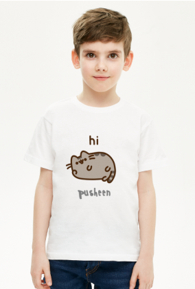 Chłopięcy T-shirt "Pusheen" Wzór 5
