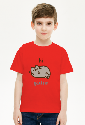 Chłopięcy T-shirt "Pusheen" Wzór 5