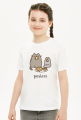 Dziewczęcy T-shirt "Pusheen" Wzór 6