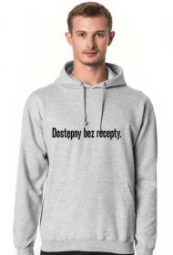 Bluza szara - -bez recepty