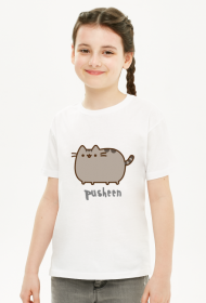 Dziewczęcy T-shirt "Pusheen" Wzór 8