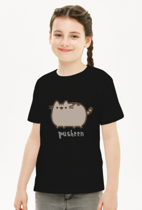 Dziewczęcy T-shirt "Pusheen" Wzór 8