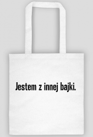 Eko torba biała -  z innej bajki.