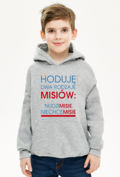 Bluza dziecięca- Hoduję dwa rodzaje misiów