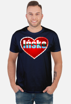 Ińsko koszulka męska Ińsko w sercu