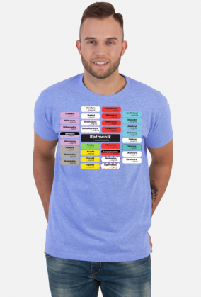 Koszulka Etykiety Ratownik