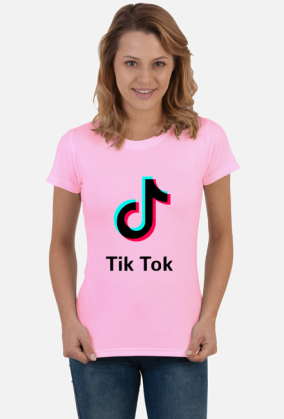 Koszulka damska - Tik Tok
