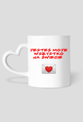 Kubek Walentynki. Dzień dobry Kocham Cię