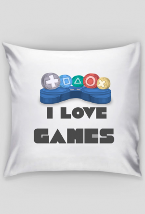 Poszewka I love games