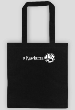 Torba na zakupy z logo "U Kawiarza"