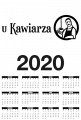 Kalendarz 2020 z logo "U Kawiarza"