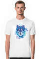 Koszulka męska z wilkiem