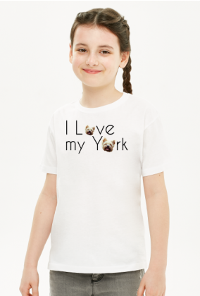 I love my York koszulka dziecięca