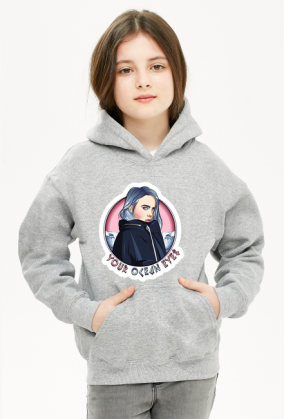 billie eilish your_ocean_eyes bluza kaptur premium