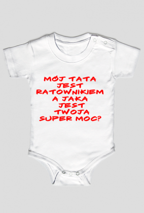 Mój tata jest ratownikiem