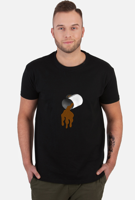 Koszulka męska kubek kawy