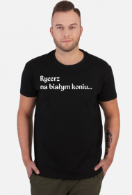 koszulka czarna "rycerz"