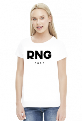 T-shirt RNG Core (biały)