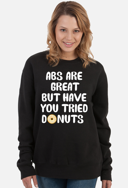 Bluza damska ABS are great but have you tried donuts - czarna