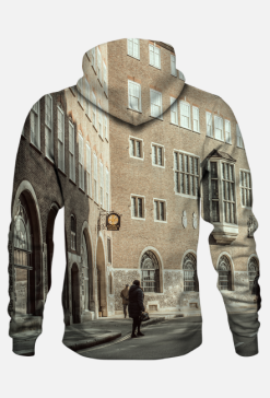 Bluza z nadrukiem ulice Londynu