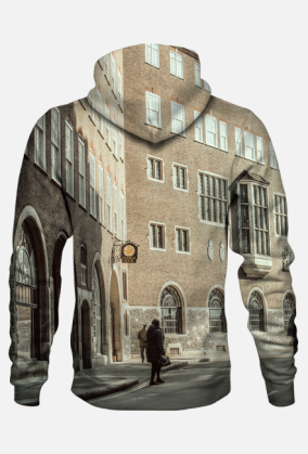 Bluza z nadrukiem ulice Londynu