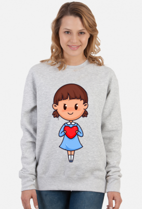 Bluza - Mała Walentynka