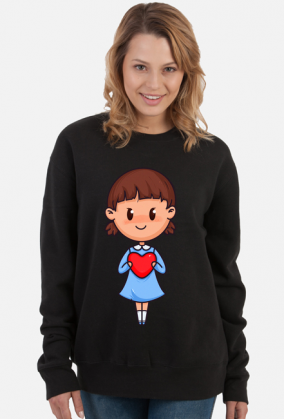 Bluza - Mała Walentynka