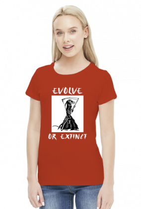 "Evolve or extinct" koszulka na Rok Metalowego Szczura