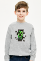 Minecraft Creeper bluza